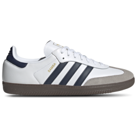 adidas Originals Mens adidas Originals Samba OG - Mens Shoes White/Night Indigo/Clear Granite Size 12.0