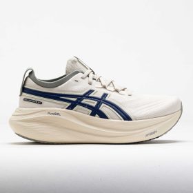 ASICS GEL-Nimbus 27 ASICS Track Club Women's Running Shoes Birch/Indigo Blue Size 8.5 Width B - Medium