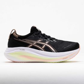 ASICS GEL-Nimbus 27 Women's Running Shoes Black/Breeze Size 9.5 Width B - Medium