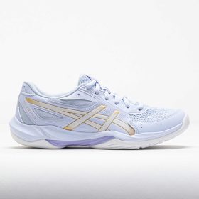 ASICS GEL-Rocket 12 Women's Indoor, Squash, Racquetball Shoes Blue Fade/Champagne Size 9.5 Width B - Medium