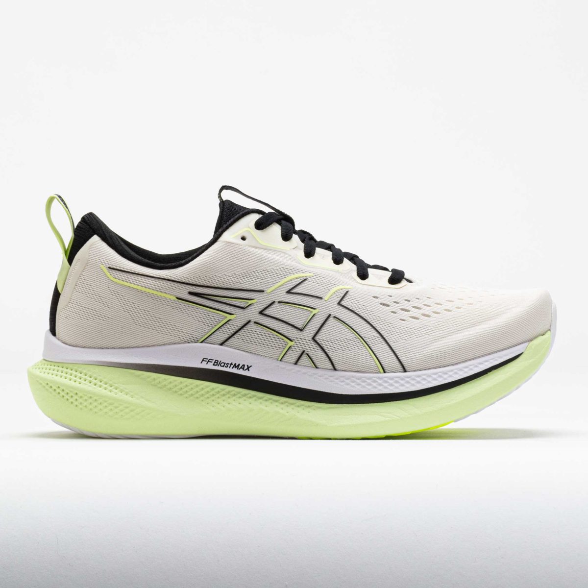ASICS Glideride Max Men's Running Shoes Birch/Black Size 9.5 Width D - Medium