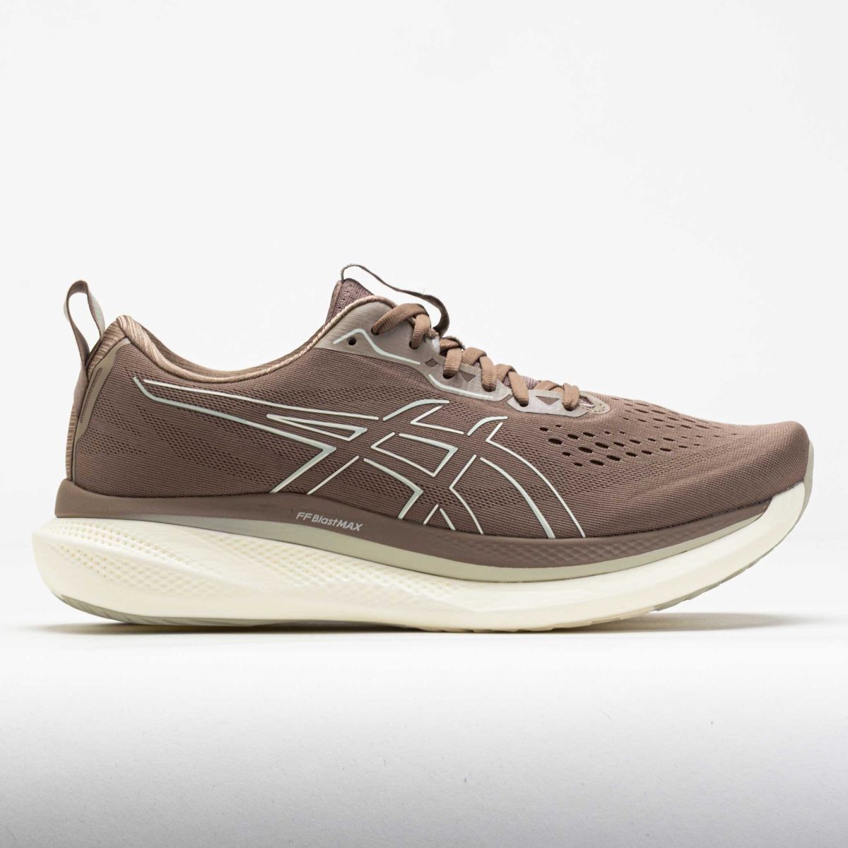 ASICS Glideride Max Men's Running Shoes Taupe Grey/Birch Size 9.5 Width D - Medium