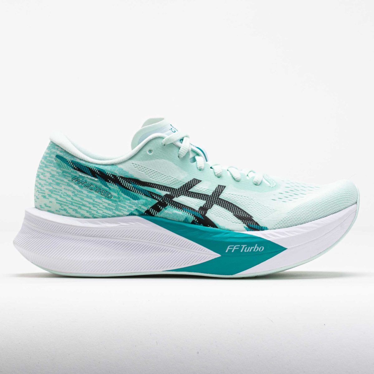 ASICS Magic Speed 4 Women's Running Shoes Soothing Sea/Black Size 8 Width B - Medium