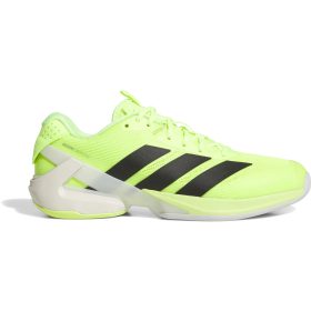 Adidas Men's Adizero Ubersonic 5 Tennis Shoes (Lucid Lemon/Core Black/Cloud White)