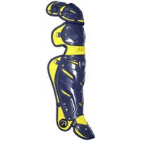 All-Star All Star System 7 Adult Leg Guards in Navy/Gold