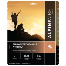 AlpineAire Foods Strawberry Granola with Milk Breakfast