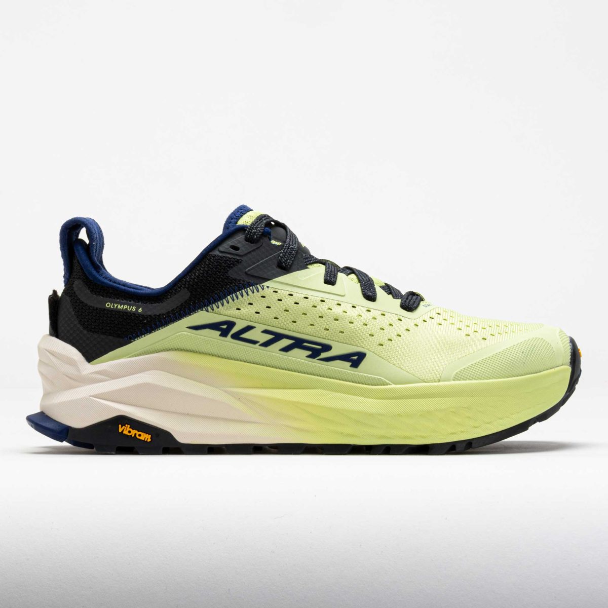 Altra Olympus 6 Men's Trail Running Shoes Black/Green Size 9.5 Width D - Medium