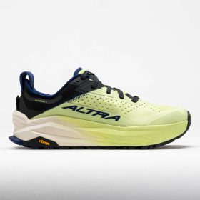 Altra Olympus 6 Men's Trail Running Shoes Black/Green Size 9.5 Width D - Medium