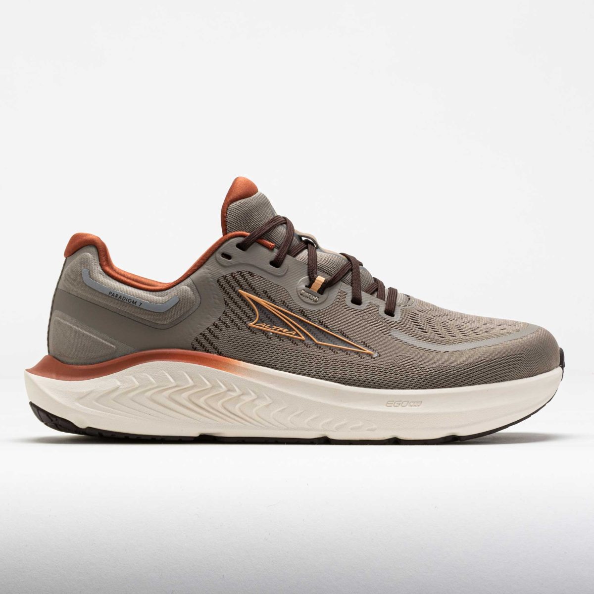 Altra Paradigm 7 Men's Running Shoes Taupe Size 9.5 Width D - Medium