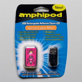 Amphipod Versa-Light Mini Reflective, Night Safety Pink