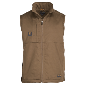 Ariat Rebar DuraCanvas Vest for Men - Field Khaki - 3XL