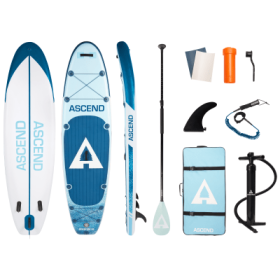 Ascend 10'6" Inflatable Stand-Up Paddleboard Package