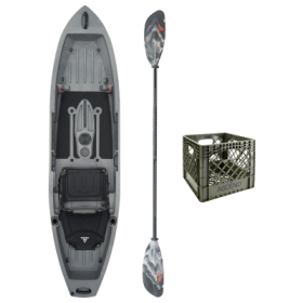 Ascend 10T Sit-On-Top Kayak Fishing Package - Covert