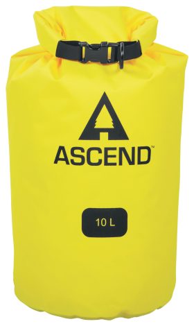 Ascend Lightweight Dry Bag - Yellow - 10 L