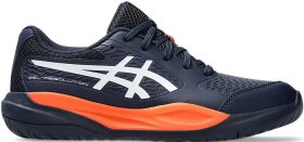 Asics Juniors Gel-Resolution X GS Tennis Shoes (Midnight/White)