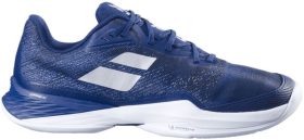 Babolat Men's Jet Mach 3 All Court Tennis Shoes (Dark Blue/Silver)