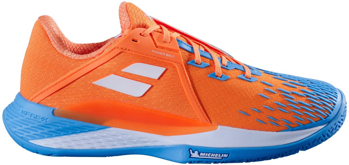 Babolat Men's Propulse Fury 3 All Court Tennis Shoes (Orange Peel)