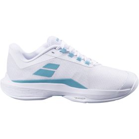 Babolat Women's Jet Tere 2 All Court Tennis Shoes (White/Baltic)