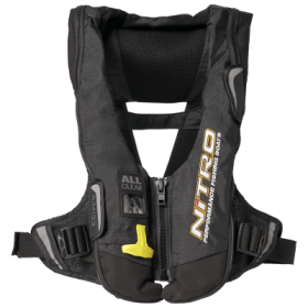 Bass Pro Shops AM33 Deluxe Nitro Inflatable Life Jacket - Black