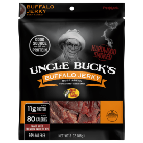 Bass Pro Shops Uncle Buck's Original Buffalo Jerky, Beef Added - 3 oz