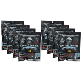 Bass Pro Shops Uncle Buck's Peppered Beef Jerky - 8 Pack