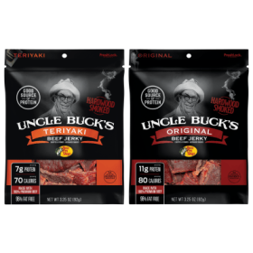Bass Pro Shops Uncle Buck's Teriyaki and Original Beef Jerky 2-Pack Combo