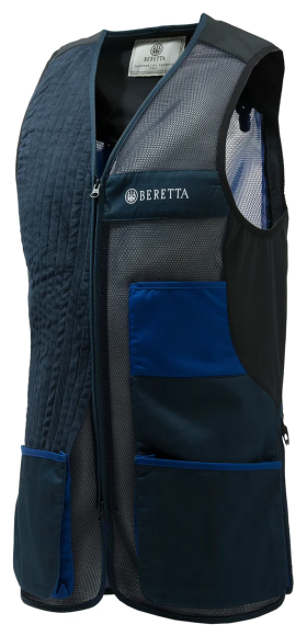 Beretta Uniform Pro EVO Shooting Vest for Men - Blue Eclipse/Royal - XL