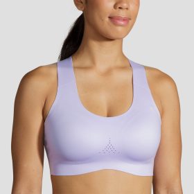 Brooks Dare Crossback 2.0 Run Bra Women's Bras Violet Dash, Size 38 C/D Cup