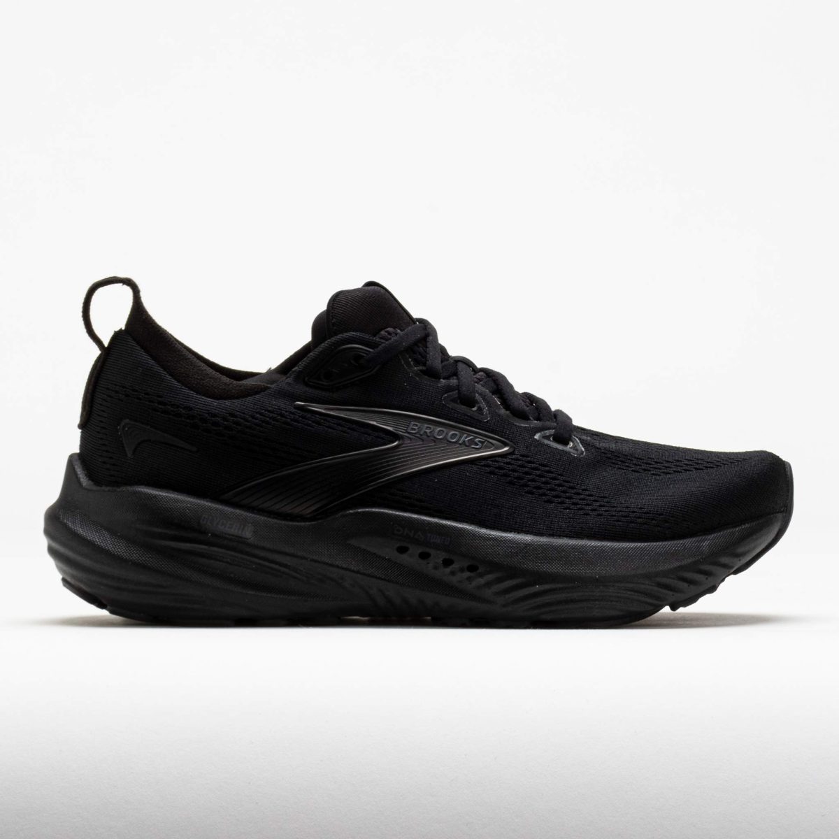 Brooks Glycerin 22 Women's Running Shoes Black/Black/Ebony Size 8.5 Width D - Wide