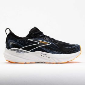 Brooks Glycerin GTS 22 Men's Running Shoes Black/Country Blue/Orange Pop Size 10 Width EE - Wide