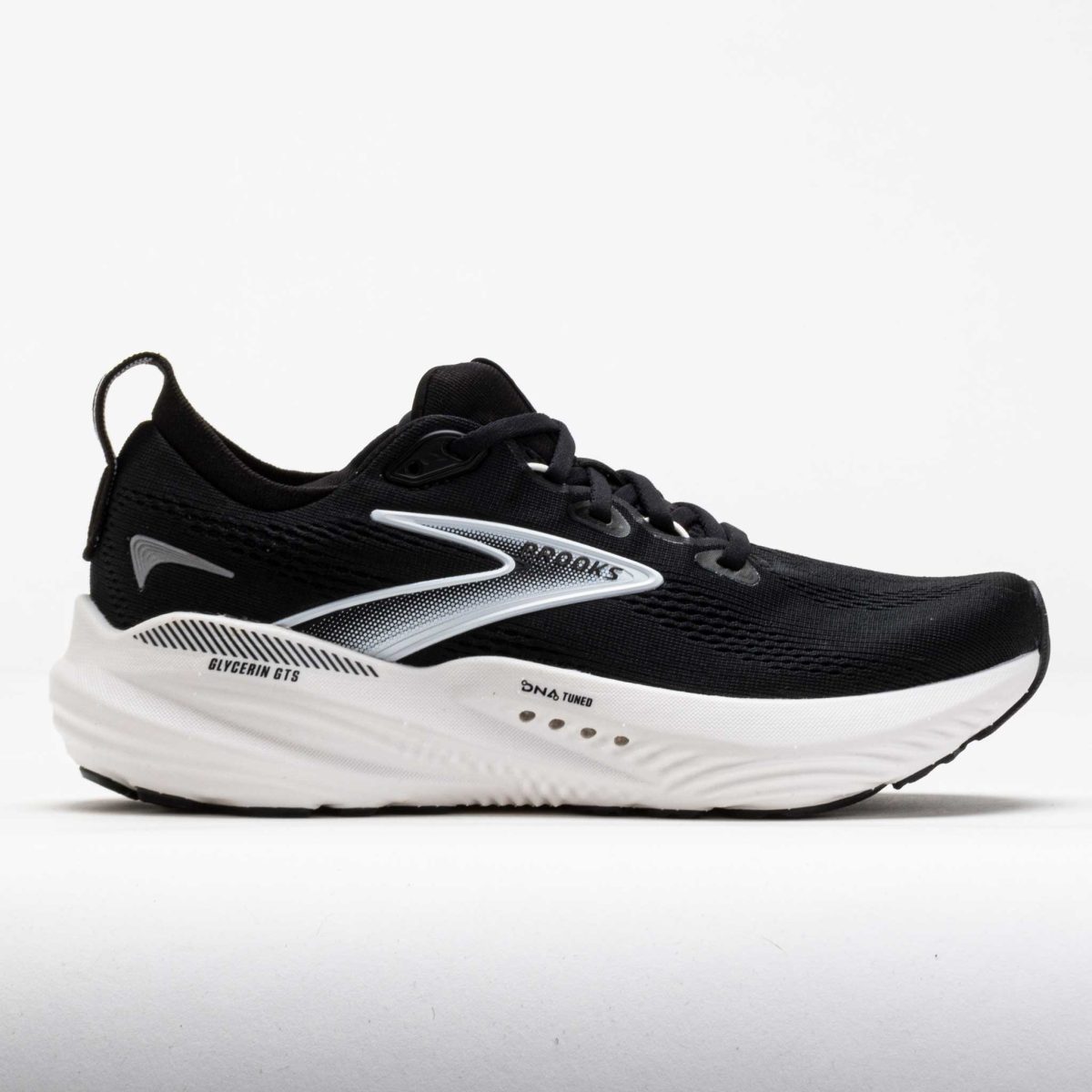 Brooks Glycerin GTS 22 Men's Running Shoes Black/Grey/White Size 10 Width D - Medium