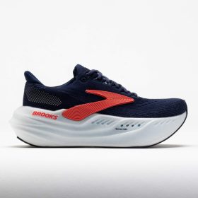 Brooks Glycerin Max Women's Running Shoes Peacoat/Blue Ribbon/Hot Coral Size 7 Width B - Medium