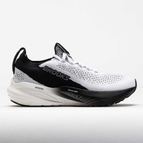 Brooks Glycerin StealthFit 22 Men's Running Shoes White/Grey/Black Size 13 Width D - Medium