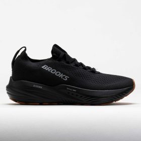 Brooks Glycerin Stealthfit 22 Men's Running Shoes Black/Black Size 10.5 Width D - Medium
