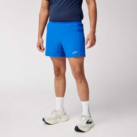Brooks Journey 5" Short Men's Running Apparel Neo Blue, Size XL
