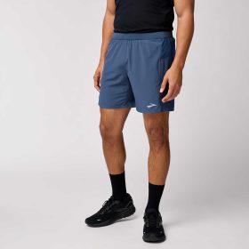 Brooks Journey 7" Short Men's Running Apparel Blue Slate, Size XL