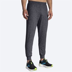 Brooks Luxe Jogger Men's Running Apparel Heather Black, Size XL