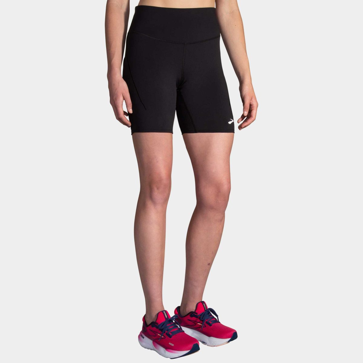 Brooks Spark 8" Short Tight Women's Running Apparel Black, Size XL