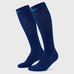 CEP The Core Run Socks 5.0 Men's Compression Gear Dark Blue, Size 5