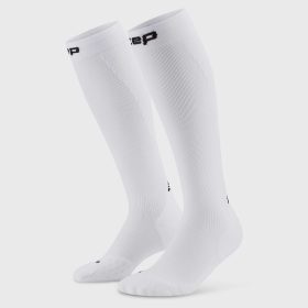 CEP The Core Run Socks 5.0 Men's Compression Gear White, Size 5