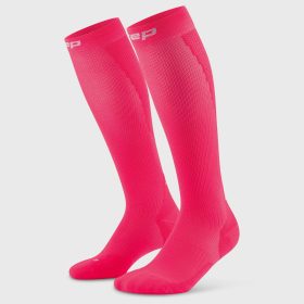 CEP The Core Run Socks 5.0 Women's Compression Gear Pink, Size 3
