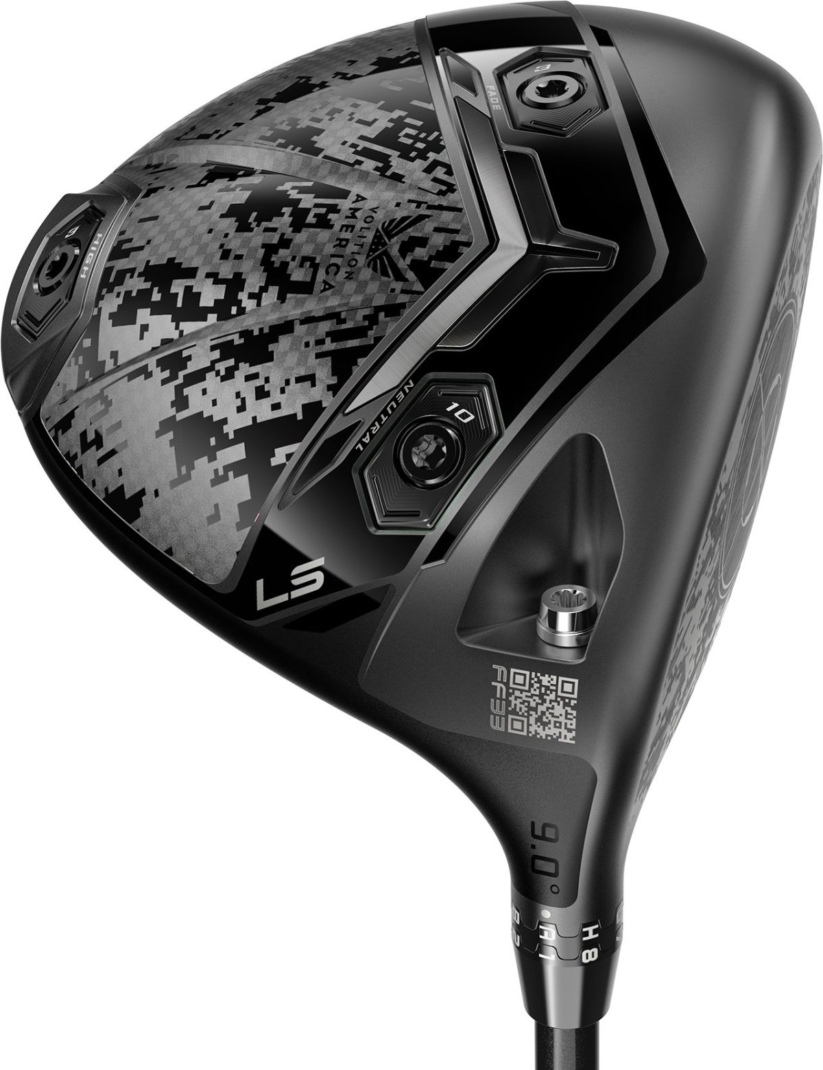 COBRA DS-ADAPT LS Volition Limited Edition Driver 2025 - RIGHT - TEN1K BK LE 65S - 9.0 - Golf Clubs
