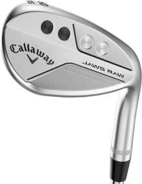 Callaway JAWS Raw Face Chrome Wedges - Steel Shaft - RIGHT - CHROME - 58.08 Z - Golf Clubs