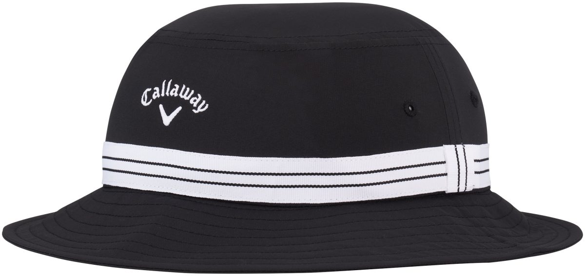 Callaway Men's Golf Bucket Hat - Black, Size: Small/Medium