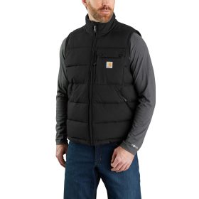Carhartt Rain Defender Loose-Fit Midweight Insulated Vest for Men - Black - LT
