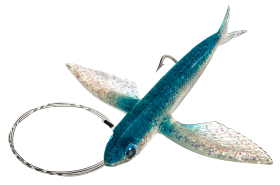 Carolina Lures Yummee Floating Fly'n Fish - Blue Crystal