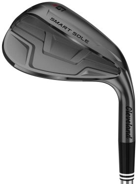 Cleveland Smart Sole 4 Wedges - Black Satin/Steel Shaft - Black Satin/Steel Shaft - LEFT - 58 - Golf Clubs