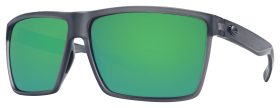 Costa Del Mar Ocearch Rincon 580G Glass Polarized Sunglasses - Smoke Crystal/Green Mirror - Large