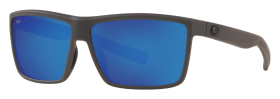 Costa Del Mar Rinconcito 580G Glass Polarized Sunglasses - Matte Gray/Blue Mirror - Medium