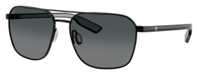 Costa Del Mar Wader 580G Glass Polarized Sunglasses - Black/Gray Gradient - X-Large